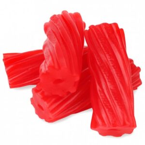 Fini Strawbery Tacote Red Licorice Twist Bites 2.2lb Bag Bulk